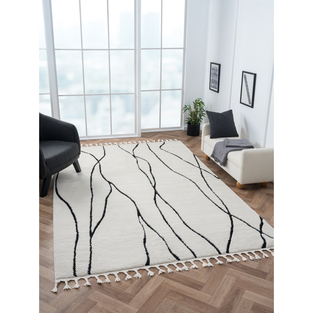 Teppich Serenity Tapis weiß