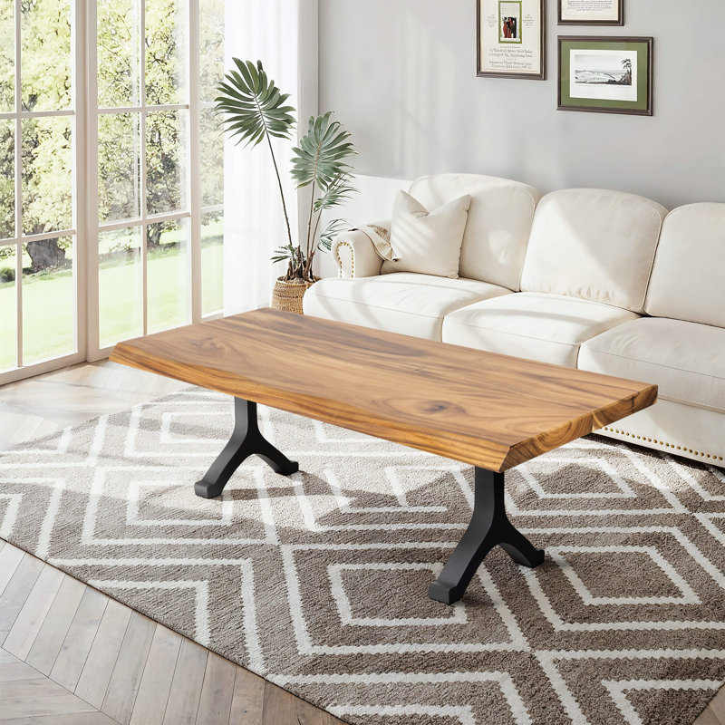 Table basse Wishbone, H 18,4 po x l 24 po x L 60 po