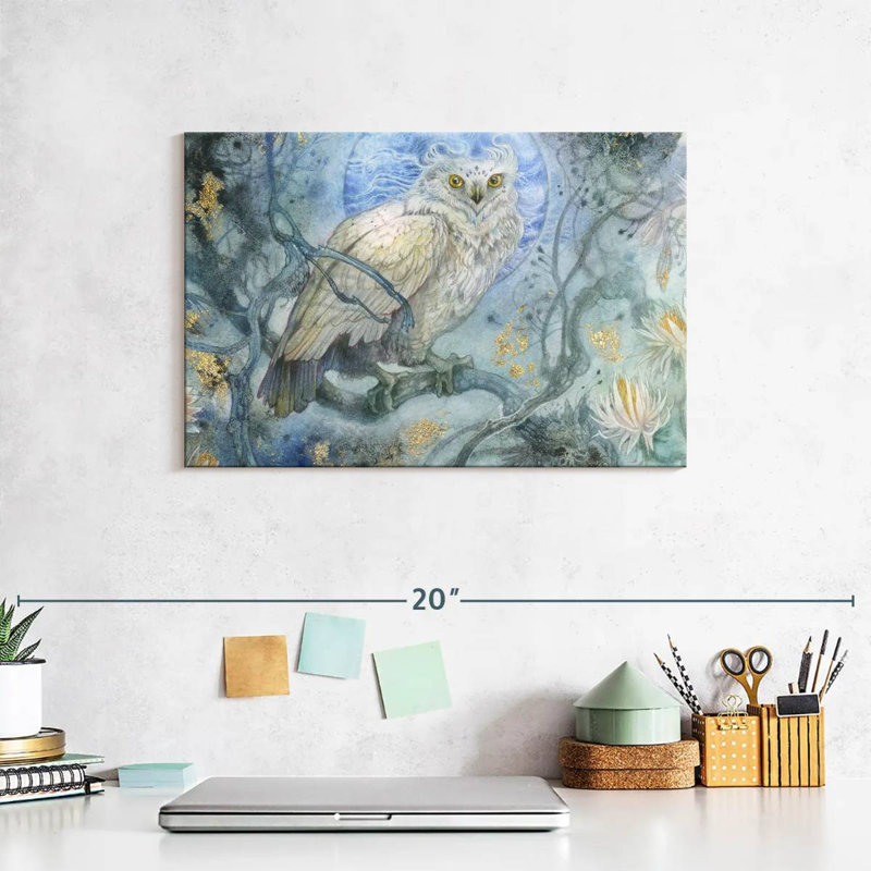 Brampt Night Wings II, 8" H x 12" W