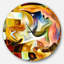 Way of Inner Paint - Horloge murale moderne-563008980