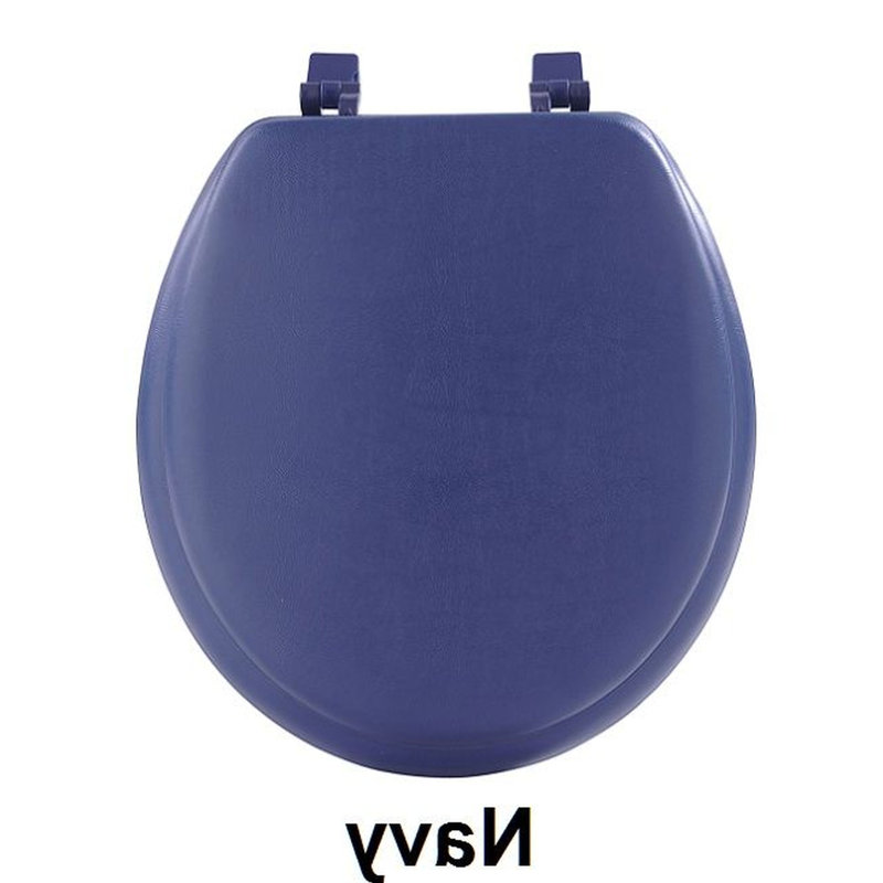 Siège de toilette rond Royal Throne, Bleu marine
