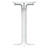 vidaXL Bar Table Black Engineered Wood, Powder-Coated Steel Medium-1085632860-1085632849