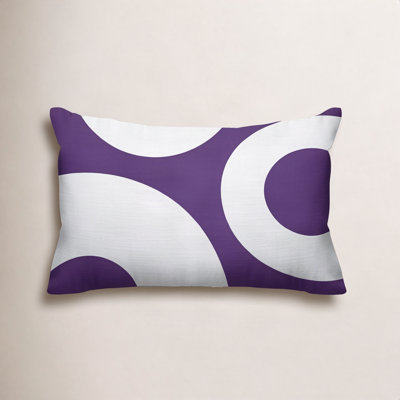 Luella Geometric Indoor/Outdoor Lumbar Throw Pillow