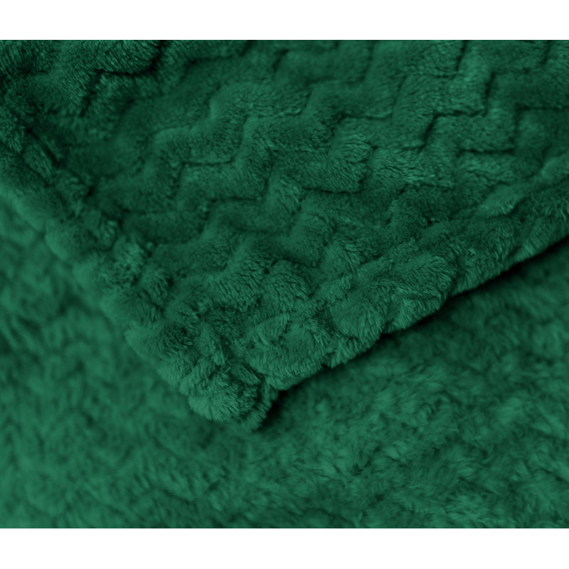 Balthasar Throw Blanket, Emerald, W23 x L35cm