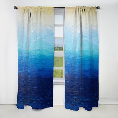 Jennet - Abstract Shapes Curtain - Blackout Abstract Curtain - 1 Panels
