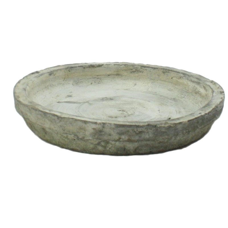 Rabia Stone Weather Resistant Saucer Plant Stand