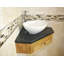 Crank 550mm Single Bathroom Vanity with Vessel Ceramic Basin-342511650