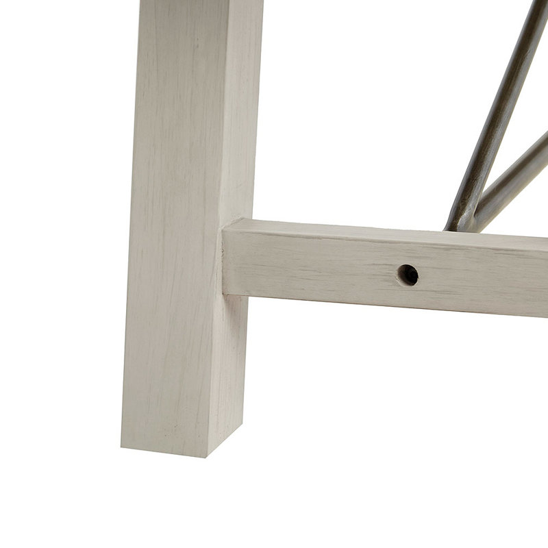 Banc de salle à manger, Blanc récupéré