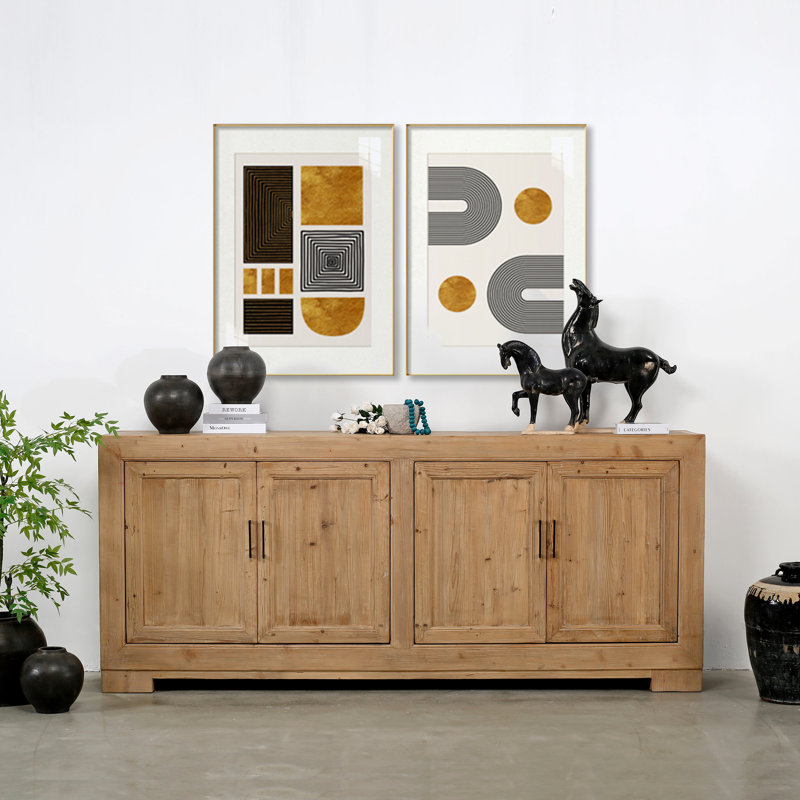 Capri 101'' W Solid Wood Sideboard