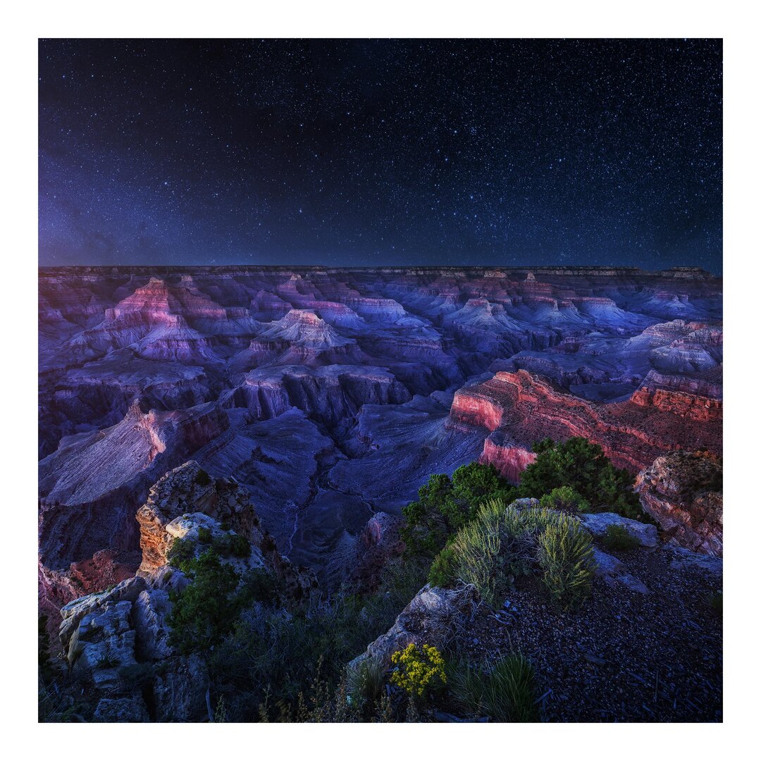 Seidenmatte Tapete Grand Canyon at Night