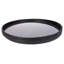 Plateau-repose-pieds rond de 16 po avec insert en verre-119356157-119356158