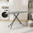 Height-adjustable Ironing Board Iron Table with 4 Legs-107379353