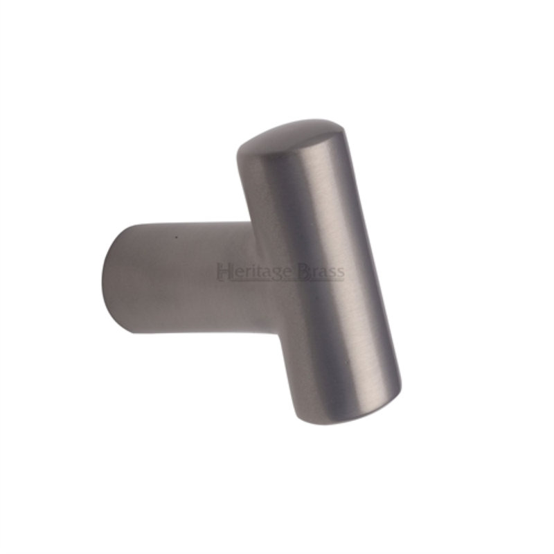 Heritage Brass Heritage Cabinet Knob T Shaped 35mm, Satin Nickel