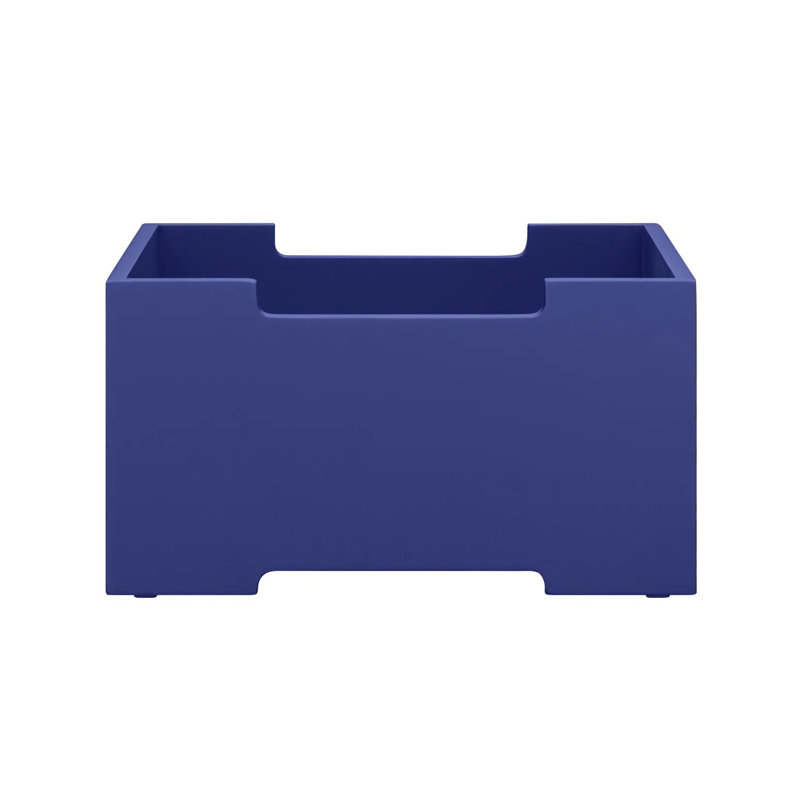 Blomus Box, 14cm H x 24.8cm W x 19.5cm D, Blue