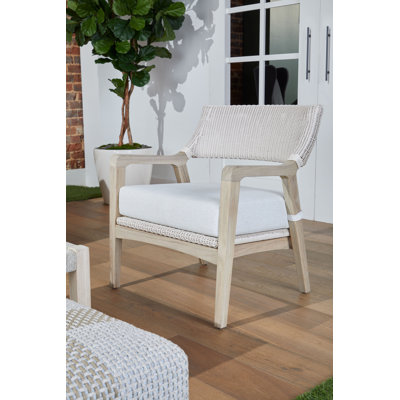 Kettil Teak Outdoor Lounge Chair