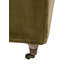 Fauteuil club en velours Jade Olive