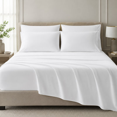 100% Egyptian Cotton 6-Piece 1200 Thread Count Sheet Set with 18" Deep Pocket