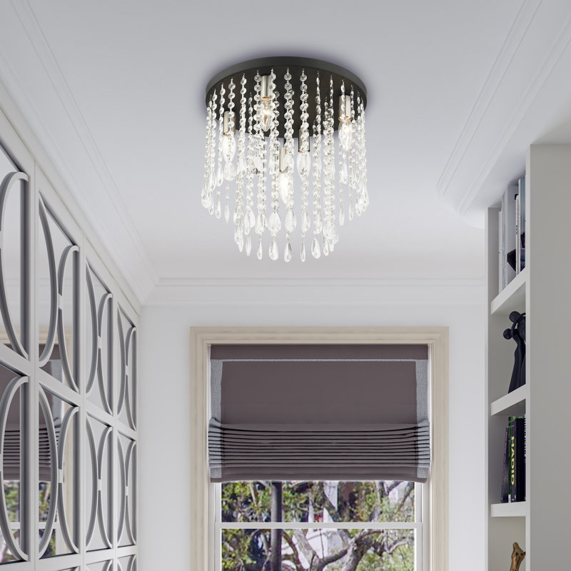 Sophy Flush Mount, Black