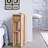 Eden 20cm W Solid Wood Bedside Table
