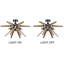 Mciver 4-Light 26'' Semi Flush Mount