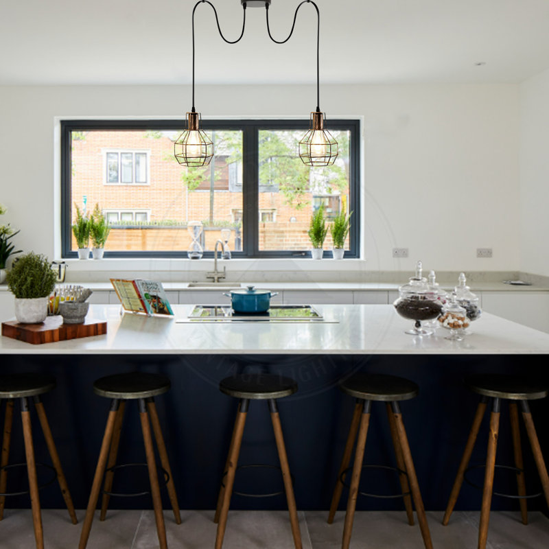 Cotillard 2 - Light Cluster Pendant, Brushed Copper