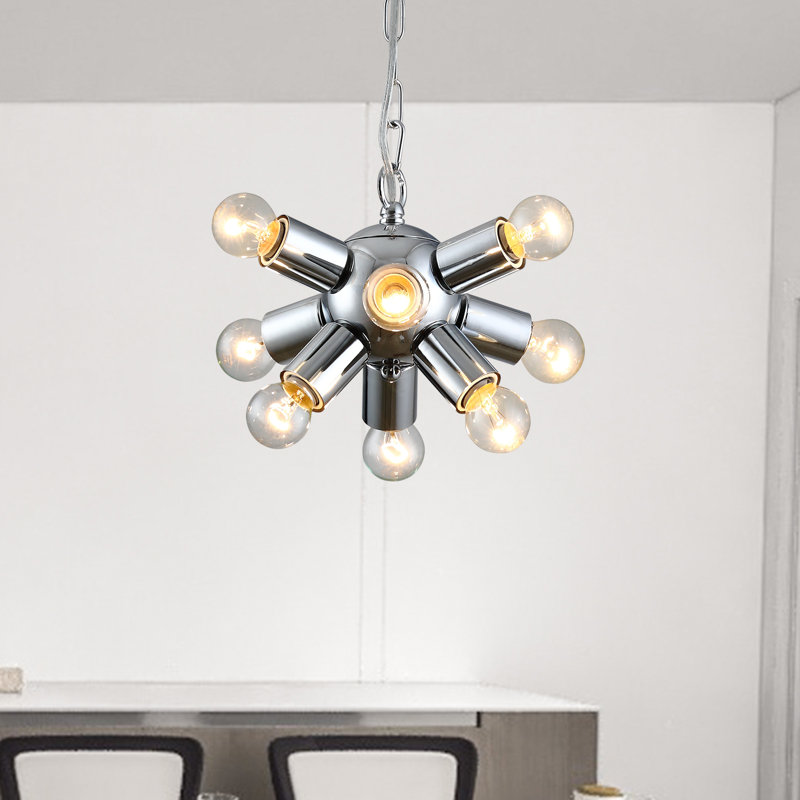 Lustre sphérique spoutnik à 9 lumières Fairley