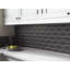Carrelage mosaïque en verre long Hex 10,60 po x 11 po-102317152