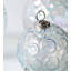 5'' Glass Holiday Shaped Ornament