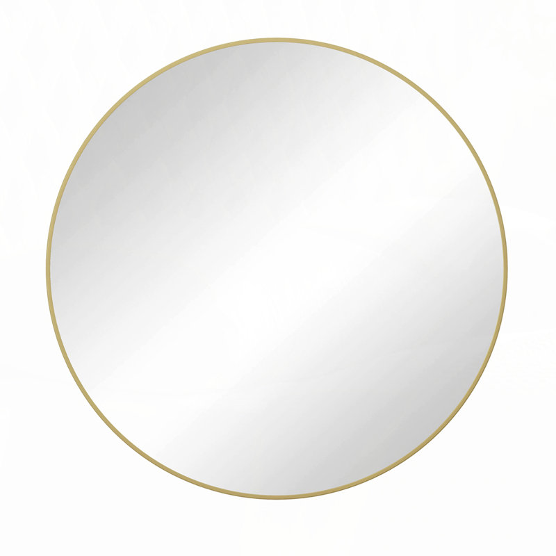 Miroir circulaire 36 po, Doré, 36 po x 36 po