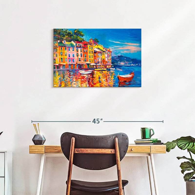 Harbor Town, 20" H x 30" W