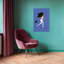 Cosmic Skater Girl Contemporary Wall Art Print 1 Piece Wrapped Canvas Wall Art-912091131