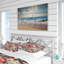 Ensemble de housse de couette rose et bleu corail-198097380