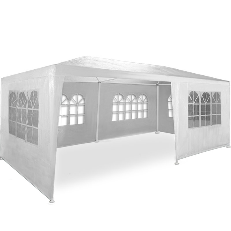 Zelma 3m x 6m Metal Party Tent, White
