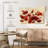 Harnek Red Flowers On Marble-107687185