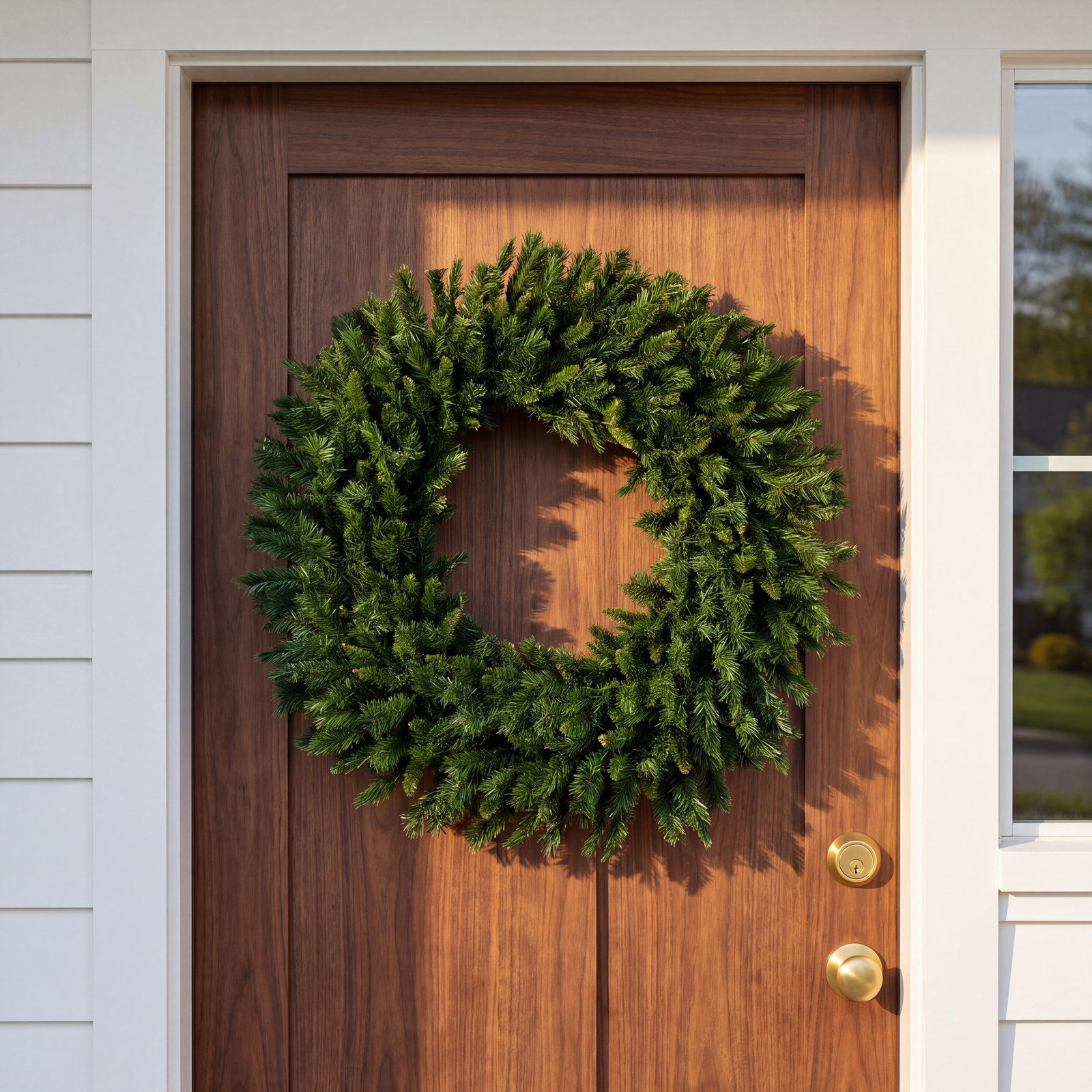 Wreath, 48" H x 48" W x 6" D