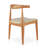 Clouser Faunsdale Dining Chair - Upholstered Fabric Slat Back Side Chair with Cushion Seat - Kitchen & Home Accent Chair-781262795-743061655