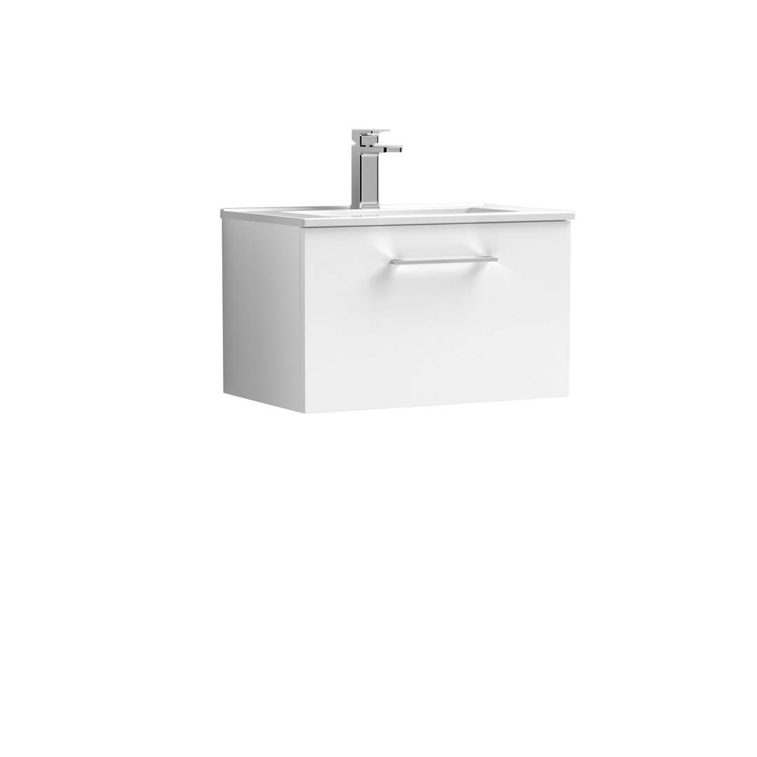 Arno 600mm Wall Mounted Single Vanity
