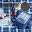 4-Person Picnic Basket Backpack With Insulated And Leak-Proof Cooler Compartment, Wine Rack, Fleece Blanket, Cutlery Set