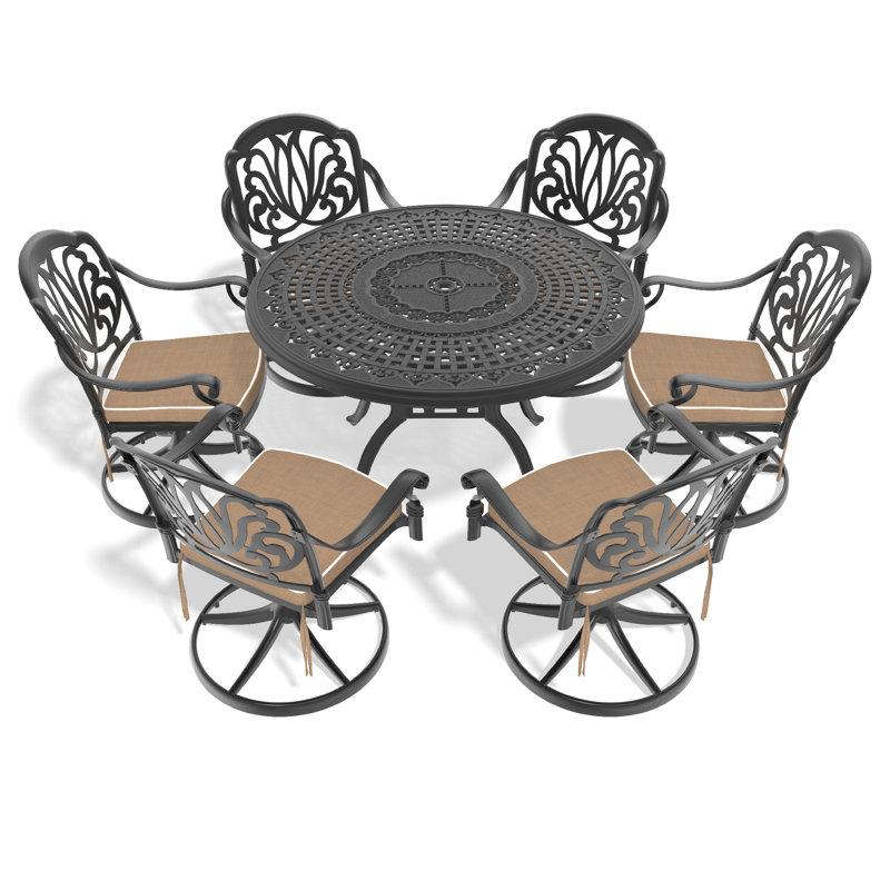 Ensemble repas en aluminium Elegant
