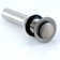 Pop-Up Bathroom Sink Drain Stopper with No Overflow