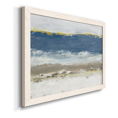 Blue Skies - Peinture sur toile encadrée
