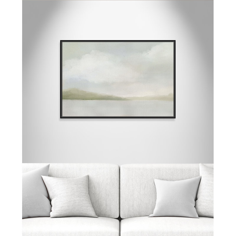 Queensland " A Tranquil Morning ", 25.5" H x 37.5" W, Black