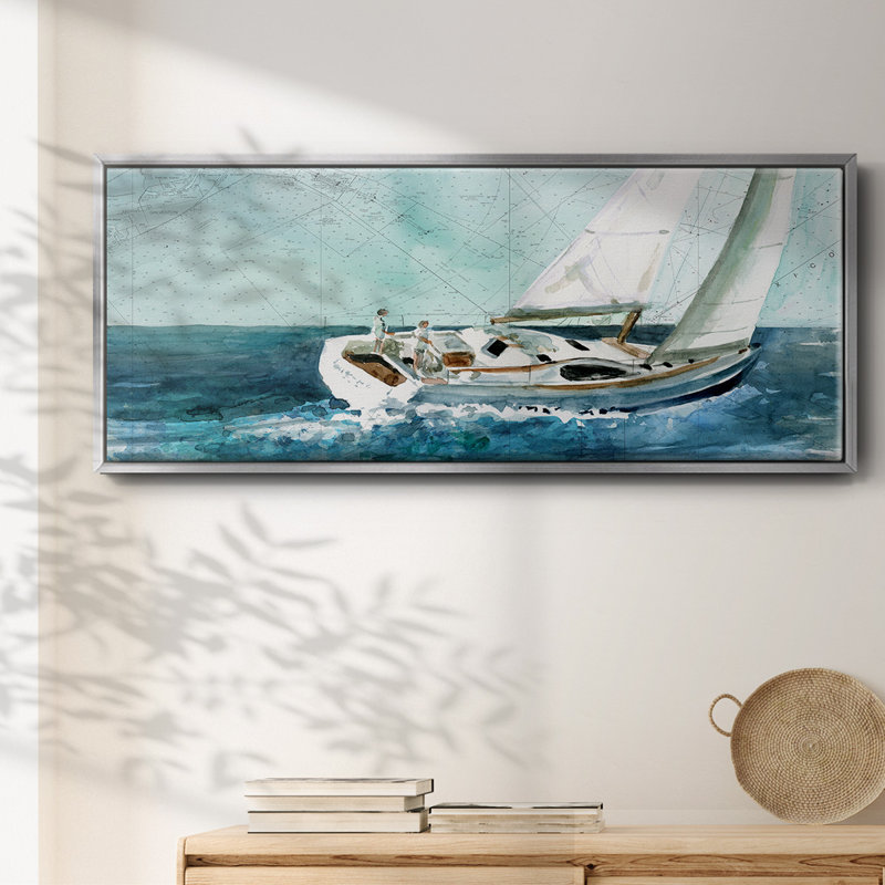 Voile côtière - toile encadrée