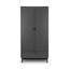 Janine 2 Door Solid Wood Wardrobe