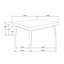 Table basse carrée en bois