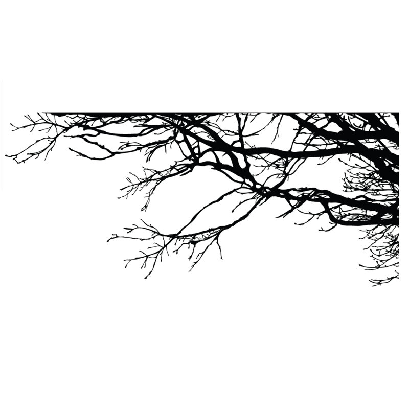 Adhésif décoratif branches d’arbre