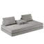 Lit multifonctionnel en tissu de chenille Boneless-1077267415-1077267412