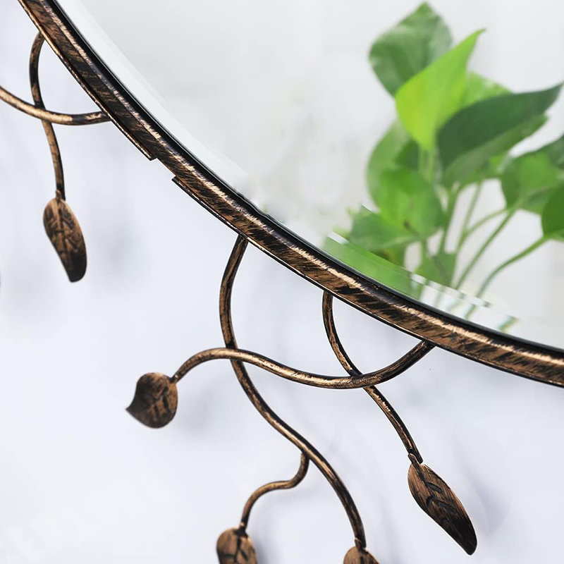 Miroir circulaire, Bronze