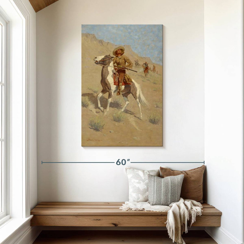 Lelar The Scout, 45" H x 30" W