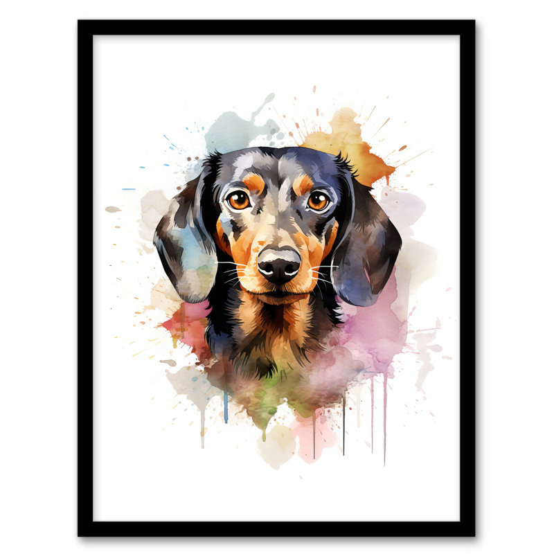 Shorthaired Dachshund - Single Picture Frame Print